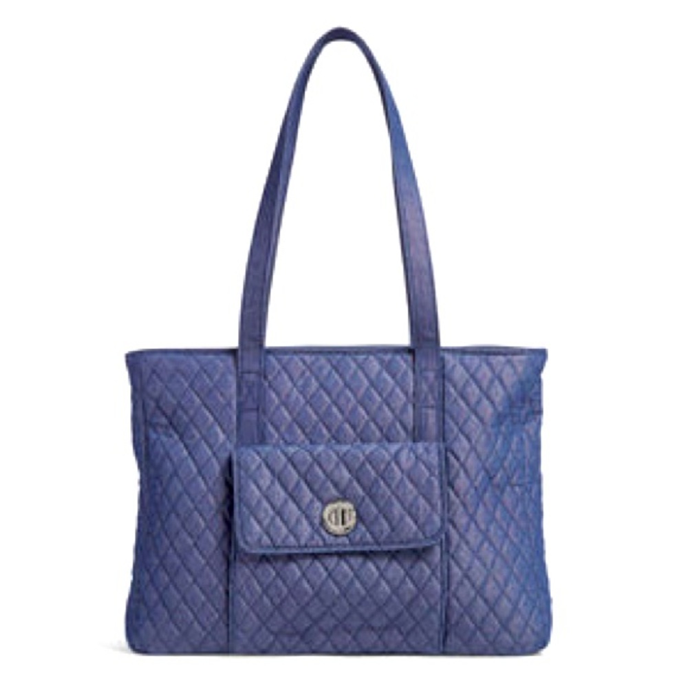 Vera Bradley turnlock tote - New with tags and still in plastic bag